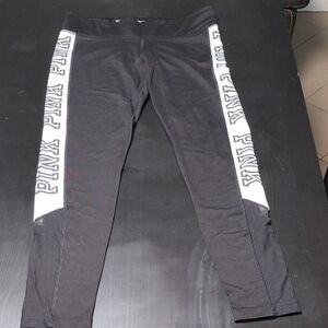 Victoria's Secret PINK Ultimate Black Leggings